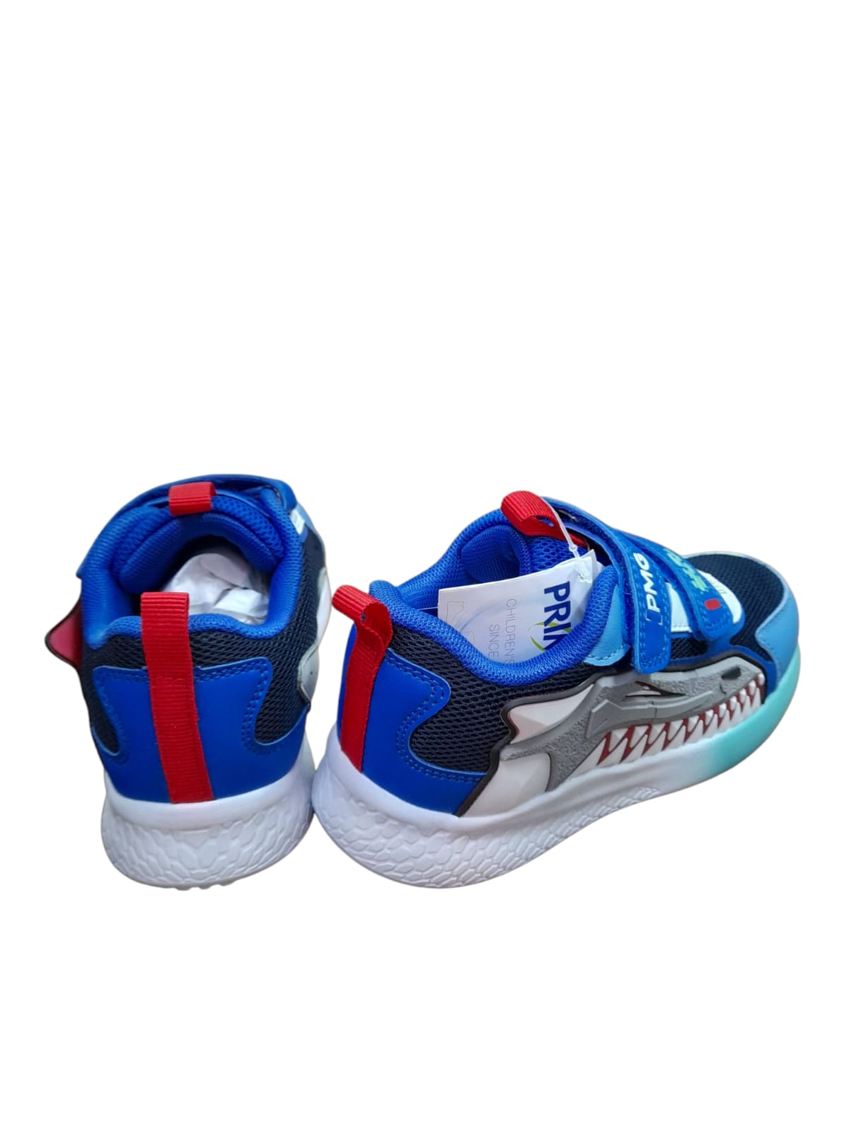 Sneakers PRIMIGI SPORT LIGHTS scarpa ginnastica da bambino in tessuto blu e azzurro