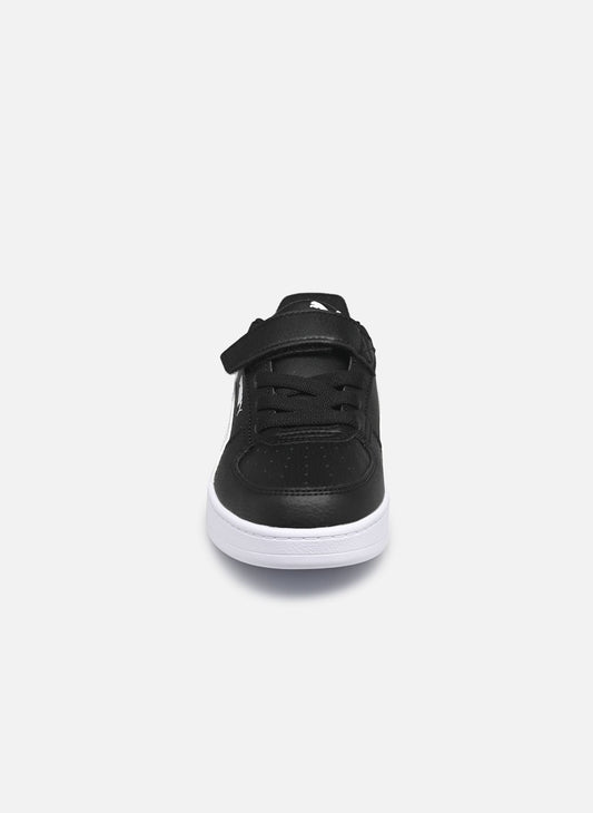 Sneaker PUMA CAVEN 2.0 AC + PS scarpa ginnastica da bambino in pelle nero con strappo