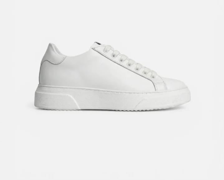 Sneakers Concept Milano scarpa sportiva uomo in pelle bianco