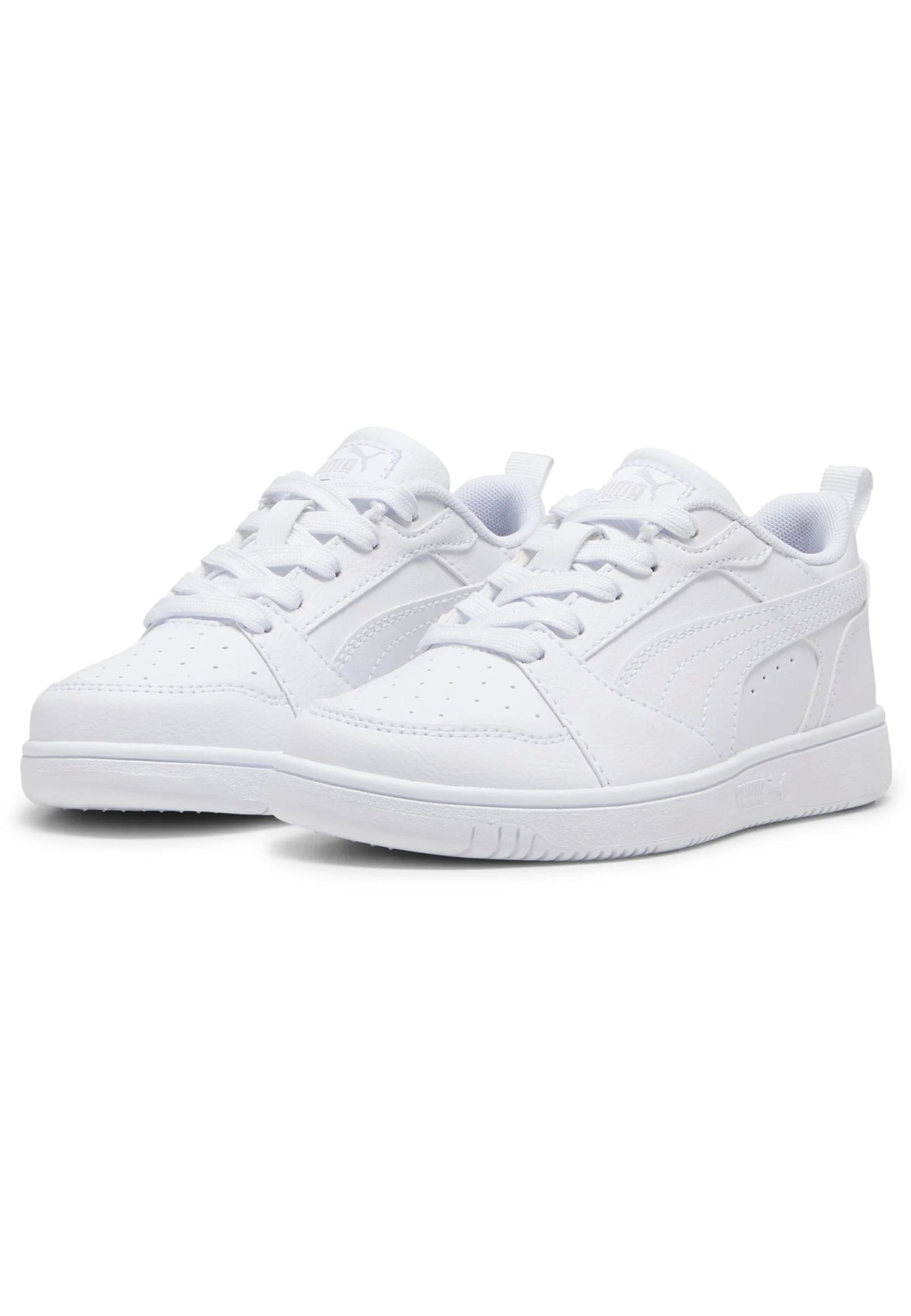 Sneakers PUMA REB-L Jr scarpa ginnastica in pelle bianco