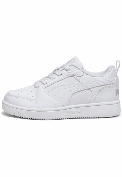 Sneakers PUMA REB-L Jr scarpa ginnastica in pelle bianco