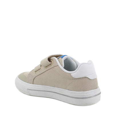 Sneaker PRIMIGI SPORT AVANT scarpa ginnastica da bambino tessuto canvas beige