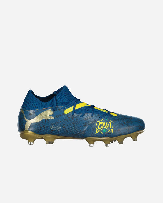 Scarpe da calcio FUTURE 7 NEYAMAR Jr MATH BNA FG/AG uomo in pelle blu e giallo
