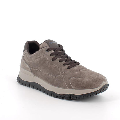 Sneakers IGI&CO scarpa sportiva da uomo MADE IN ITALY in camoscio special fango