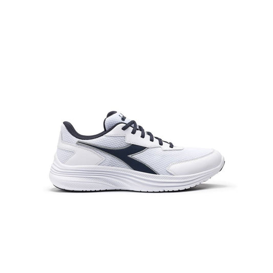 Sneakers DIADORA EAGLE 8 SL scarpa ginnastica running da uomo in pelle banca