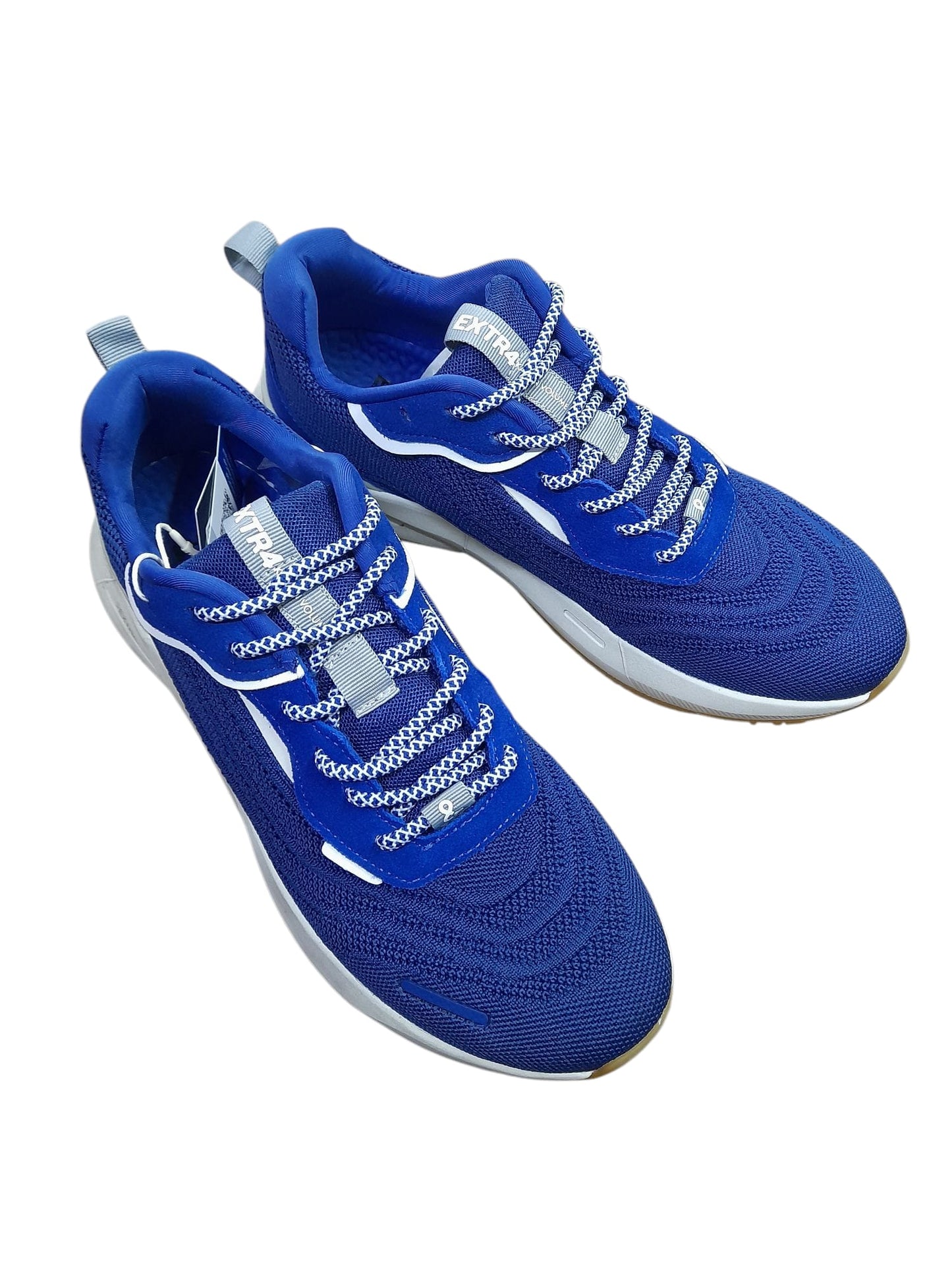 Sneakers IGI&CO & EXTRA scarpa sportiva da uomo tessuto maglia blu chiaro