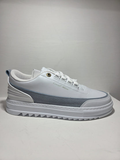Sneakers Concept Milano scarpa sportiva uomo in pelle bianco