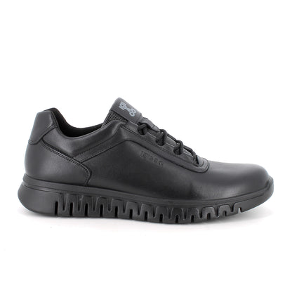 Sneakers IGI&CO scarpa sportiva MADE IN ITALY in pelle di nappa soft nero