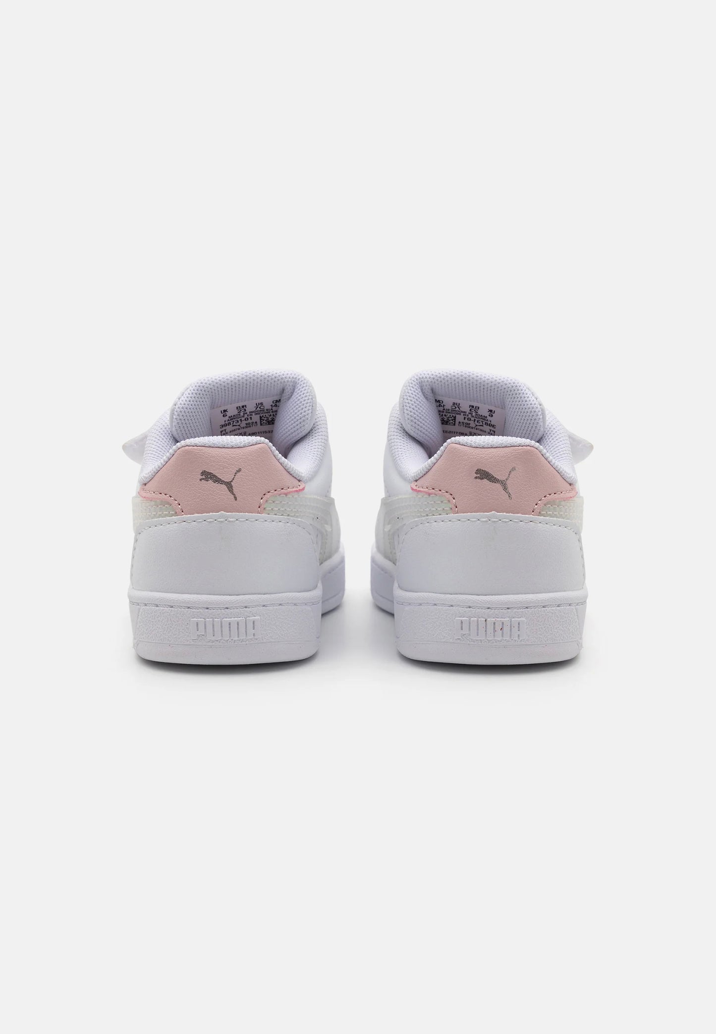 Sneaker PUMA CAVEN 2.0 AC + INF scarpa ginnastica bambina primi passi in pelle bianco